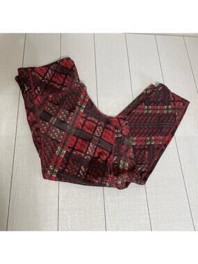 C9 Champion High Waist Pocket Leggings XXL Red Black NWOT